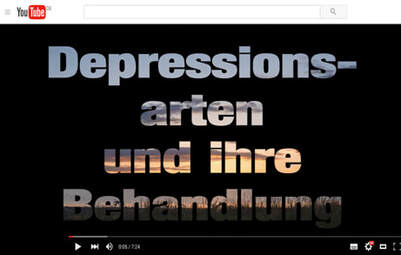 Youtube-Video Depressionsarten